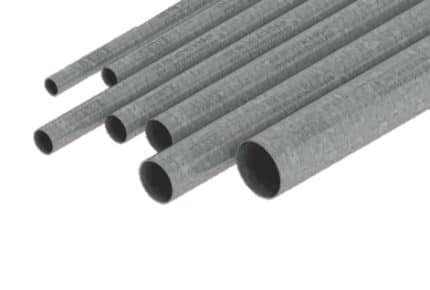 CAÑO GALVANIZADO LIVIANO 1 1/2" 38,10x1.24 3 MTS